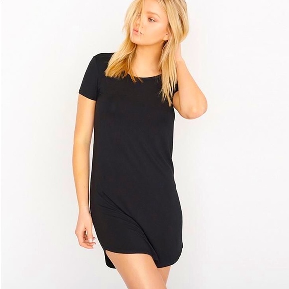 Garage Dresses & Skirts - GARAGE Relaxed Fit T Shirt Black Dress